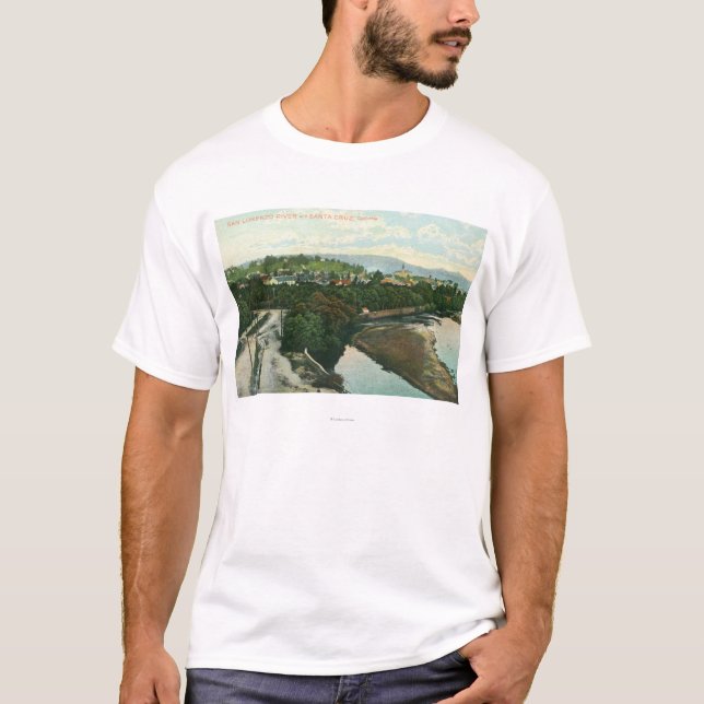 Luftaufnahme des San Lorenzo Rivers T-Shirt (Vorderseite)