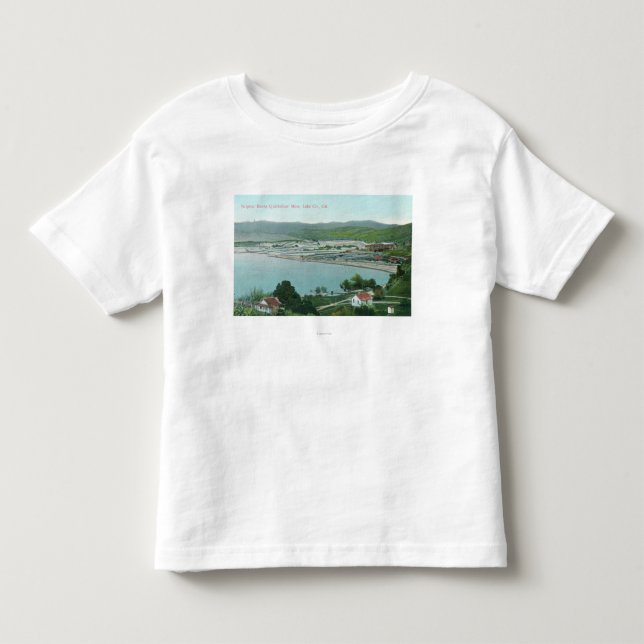 Luftaufnahme des Schwefels hat Kleinkind T-shirt (Vorderseite)