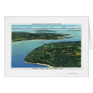 Luftaufnahme des Somes Sound Entrance