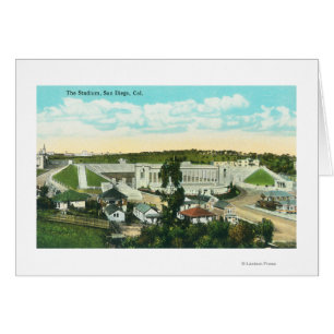 Luftaufnahme des StadionsSan Diego, CA