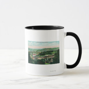 Luftaufnahme des TownColfax, CA Tasse