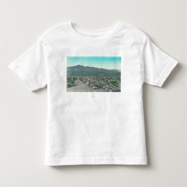 Luftaufnahme des TownHuntington ODER Kleinkind T-shirt (Vorderseite)