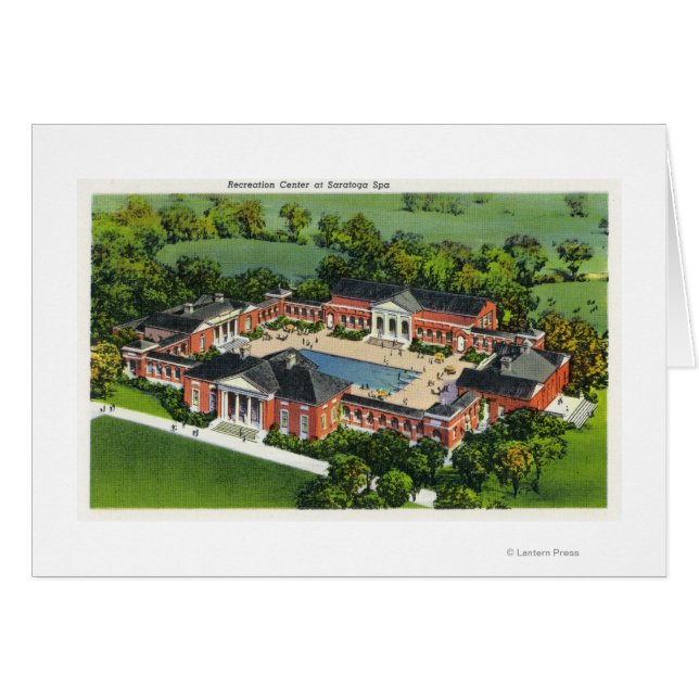 Luftaufnahme des Wellness-Center-Erholungszentrums (Vorderseite (Horizontal))