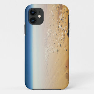 Luftaufnahme einer Wüste iPhone 11 Hülle