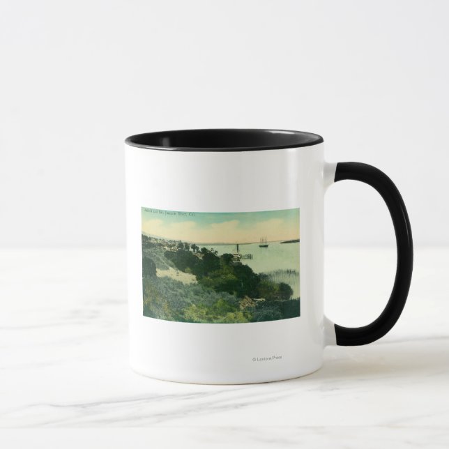 Luftaufnahme von Antioch und San Joaquin Tasse (Rechts)