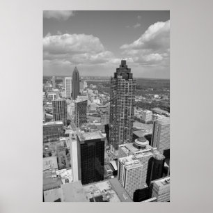 Luftaufnahme von Atlanta, Georgia Poster