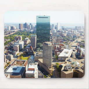 Luftaufnahme von Boston 2 Mousepad