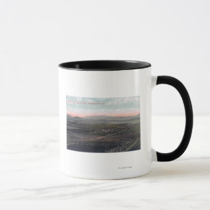Luftaufnahme von Boston-Ranch in San Diego County Tasse