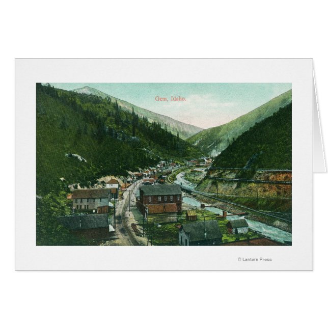 Luftaufnahme von CityGem, ID (Vorderseite (Horizontal))