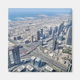 Luftaufnahme von Dubai Magnet