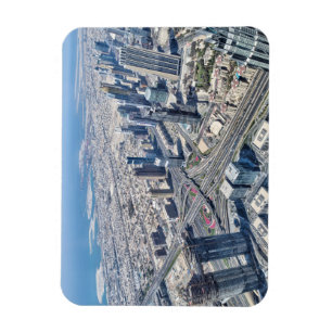 Luftaufnahme von Dubai Magnet