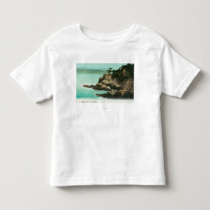 Luftaufnahme von Eagle-Haube am Punkt Lobos Kleinkind T-shirt