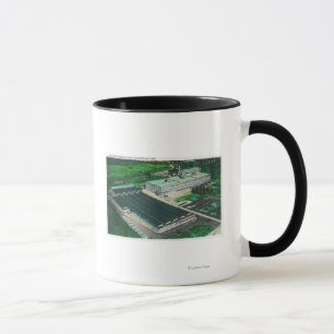 Luftaufnahme von Goodyear-Zeppelin Herstellung Tasse