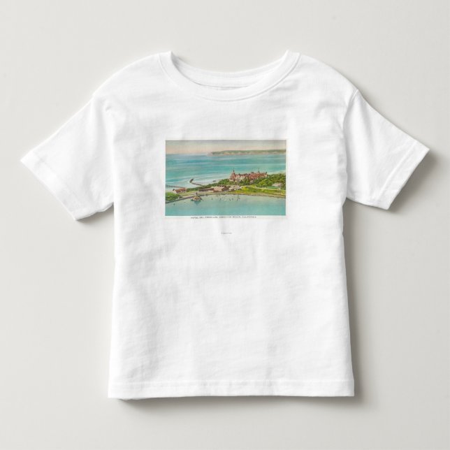 Luftaufnahme von Hotel del Coronado Kleinkind T-shirt (Vorderseite)