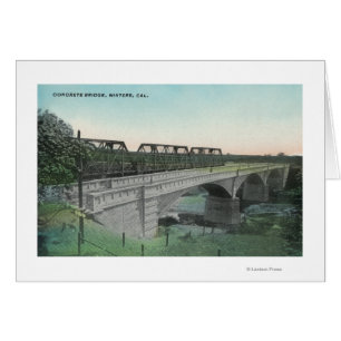 Luftaufnahme von Putah Nebenfluss BridgeWinters,