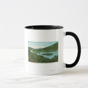 Luftaufnahme von See Tasse