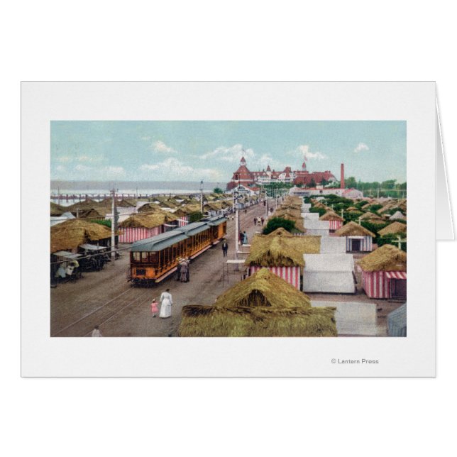 Luftaufnahme von Tent CityCoronado Beach, CA (Vorderseite (Horizontal))