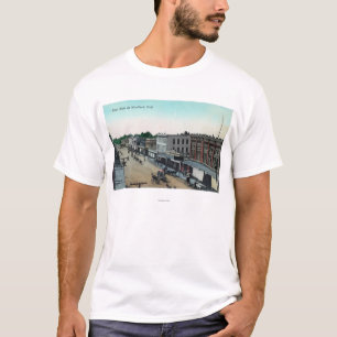 Luftaufnahme von WesthauptStreetWoodland, CA T-Shirt