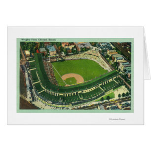 Luftaufnahme von Wrigley-Feld # von 2Chicago, IL