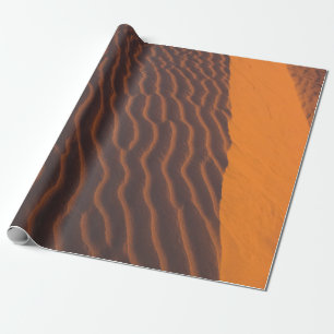 Luftaufnahmen der Wüste Geschenkpapier