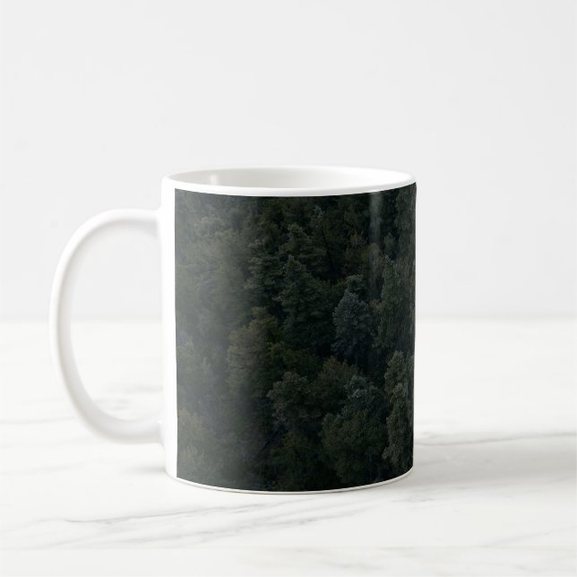 Luftaufnahmen von Bäumen Kaffeetasse (Links)