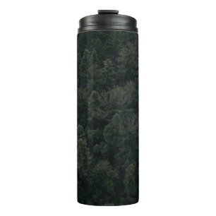 Luftaufnahmen von Bäumen Thermosbecher