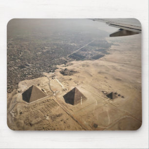 Luftaufnahmen von Pyramiden in Ägypten Mousepad