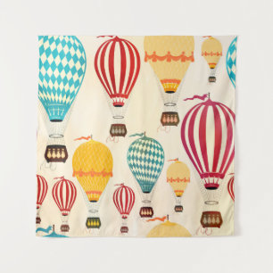 Luftballon: spielerisches Musterdesign. Wandteppich