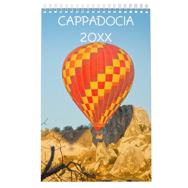 Luftballons in Kappadokien Kalender (Titelbild)