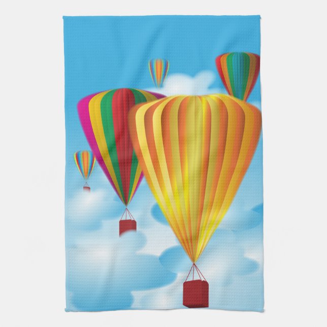 Luftballons Küchentuch (Vertikal)