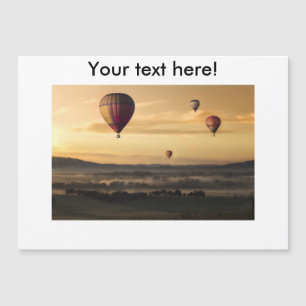 Luftballons Magnetkarte