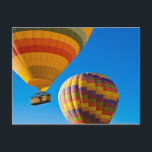 Luftballons Postkarte<br><div class="desc">Zwei Luftballons</div>