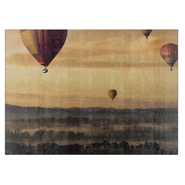 Luftballons Schneidebrett (Vorderseite)