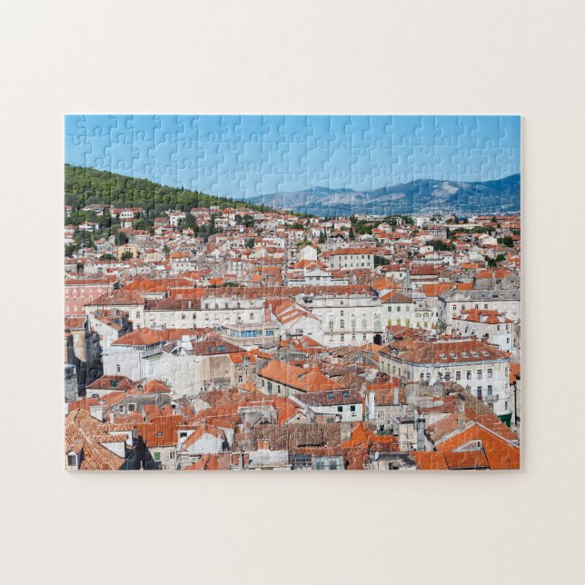 Luftbild auf Split City - Dalmatien, Kroatien (Horizontal)