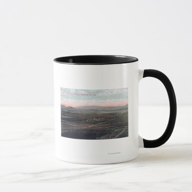 Luftbild der Boston Ranch im Landkreis San Diego Tasse (Rechts)