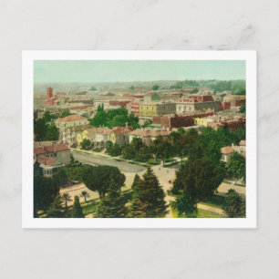 Luftbild der Stadt Postkarte