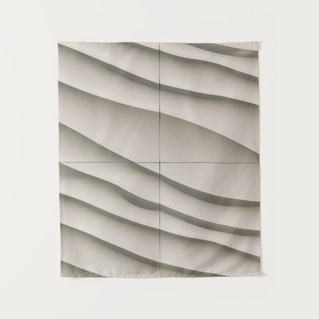 Luftbild der Wüste Wandteppich (Vorderseite)