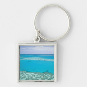 Luftbild des Great Barrier Reef von Schlüsselanhänger
