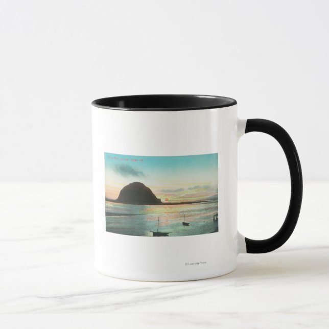 Luftbild des Morrow Rock und der Bucht Tasse (Rechts)