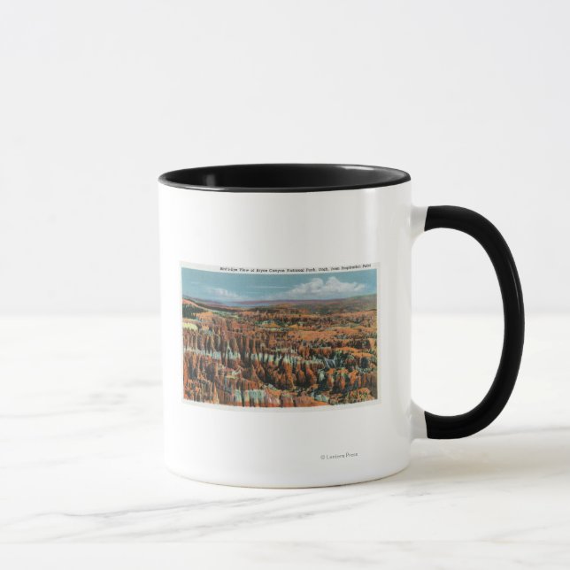 Luftbild des Parks vom Inspirationspunkt Tasse (Rechts)