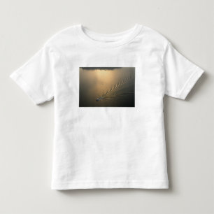 Luftbild des Schiffes im Gatun Panama-See Kleinkind T-shirt