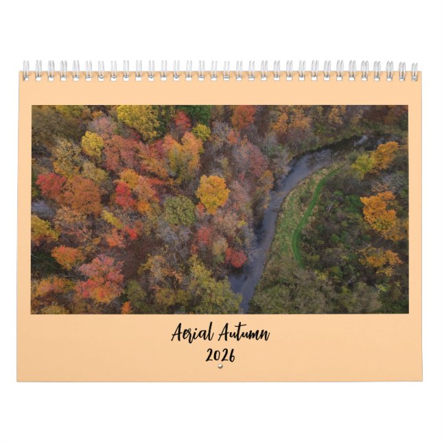 Luftbild Herbst 2026 Kalender (Titelbild)