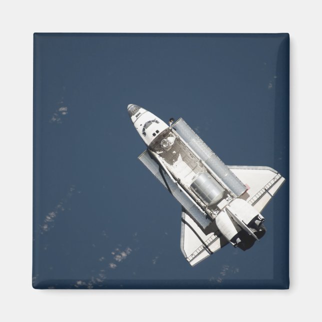 Luftbild Raumfähre Entdeckung 2 Magnet (Vorne)