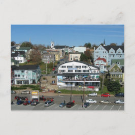 Luftbild von Lunenburg, Nova Scotia Postkarte