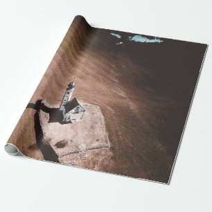 LUFTBILD VON WEISSEM GEBÄUDE WÄHREND DES TAGES GESCHENKPAPIER