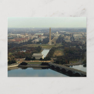 Luftbild Washington DC Postkarte