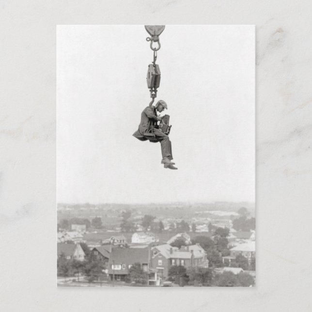 Luftbildfotograf, 1925 postkarte (Vorderseite)