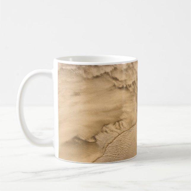Luftbildfotografie der Wüste Kaffeetasse (Links)