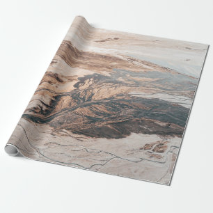 LUFTBILDfotografie DES FELSGEBIRGES Geschenkpapier