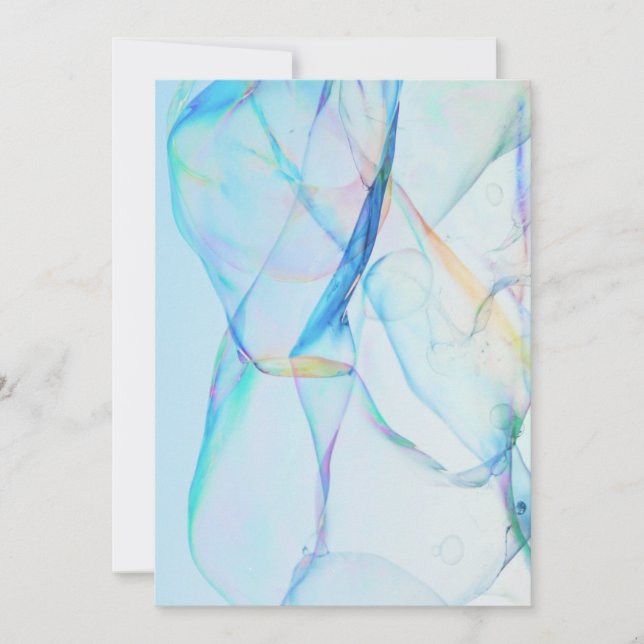 Luftbläschen Himmel Hintergrund viele Blasen danke (Vorderseite)